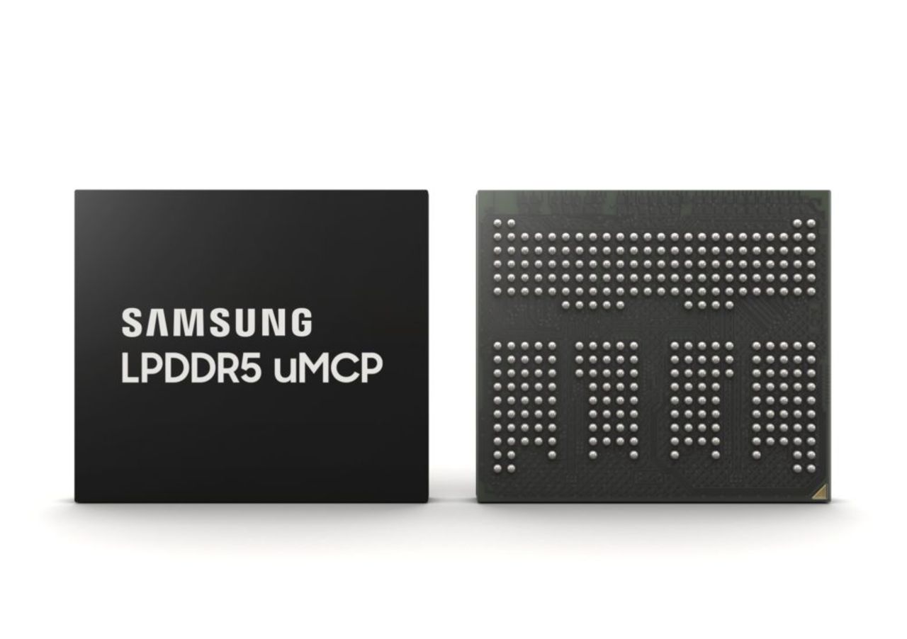 Nytt chip från Samsung med lagring och minne i ett