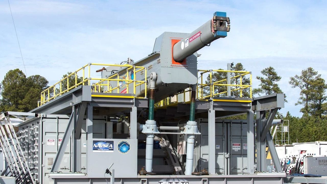 US Navy lägger ner planerna på att utveckla en railgun