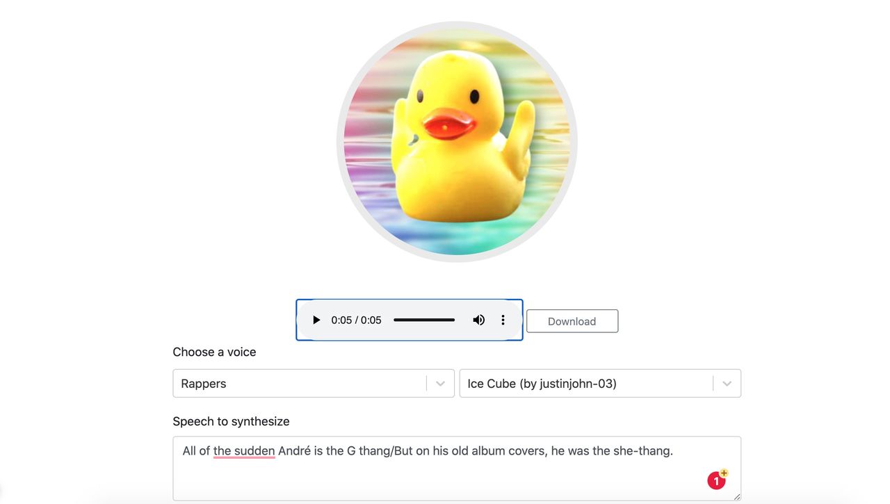 Nu kan rappare rappa det du vill