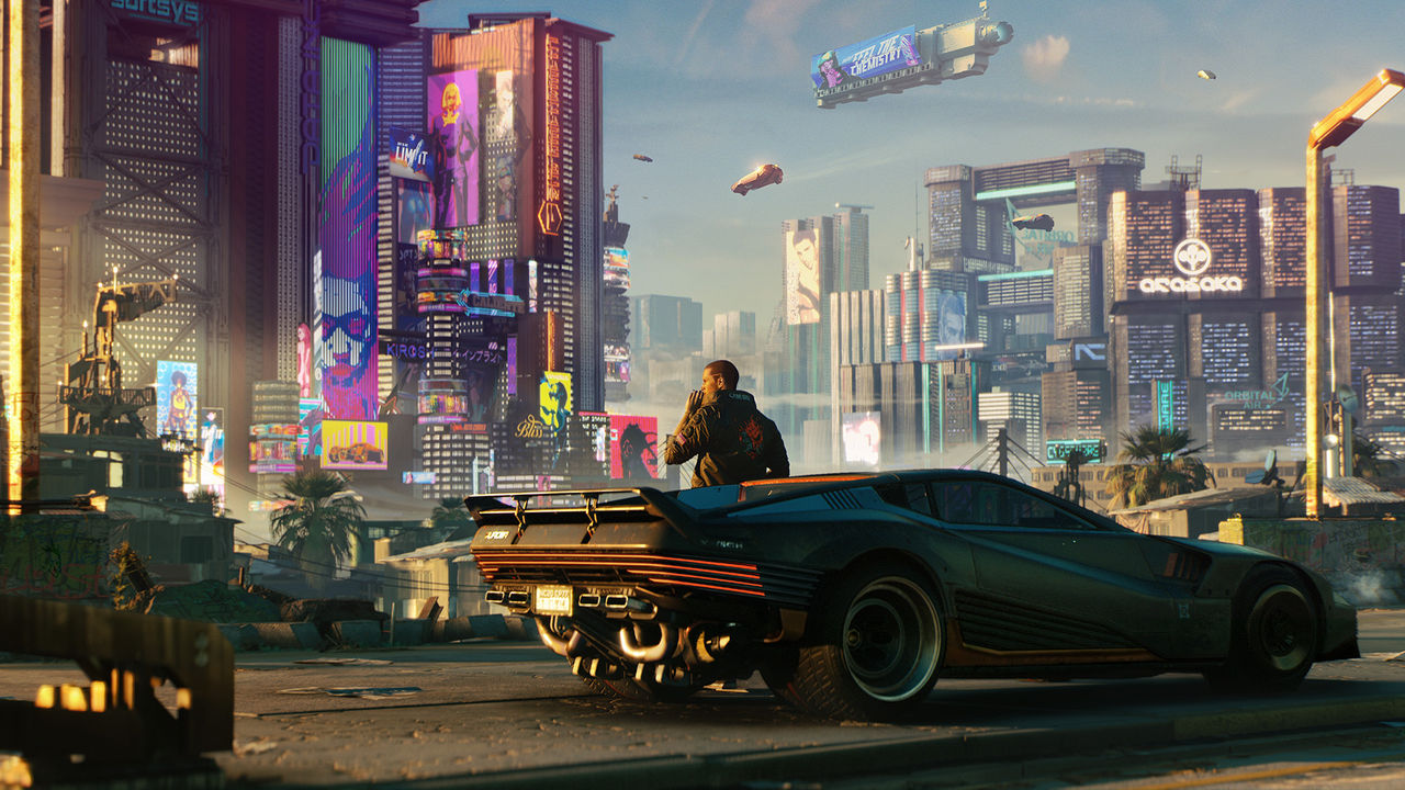 Cyberpunk 2077 nu tillbaka på Playstation Store