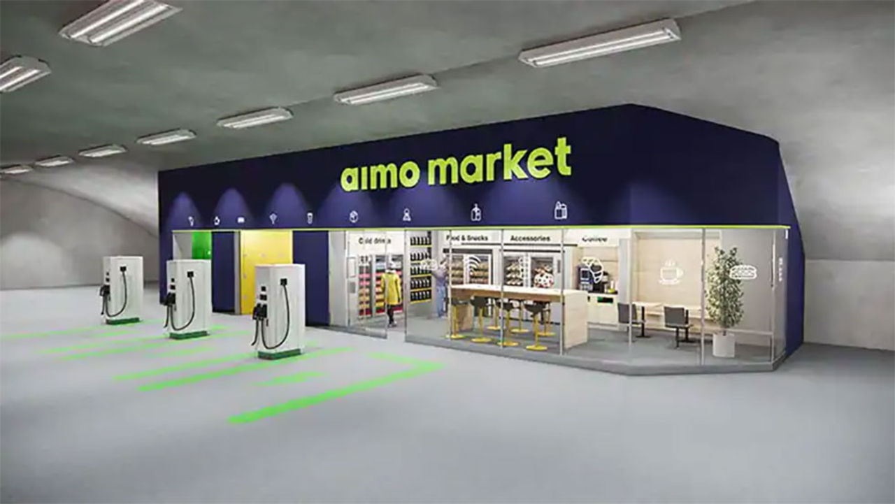 Aimo bygger elbilsmack i parkeringsgarage