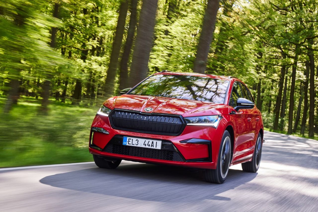 Skoda Enyaq 80x har fyrhjulsdrift och 256 hästar