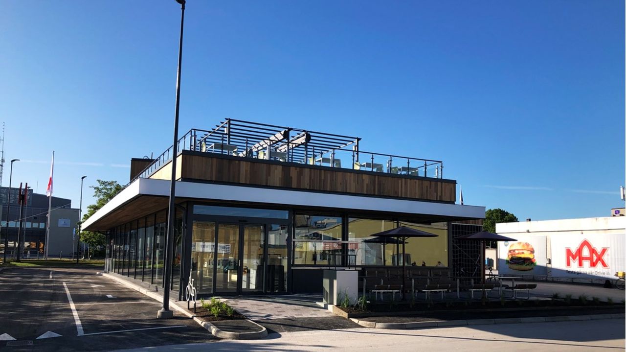 Visby får en MAX-restaurang med takterass