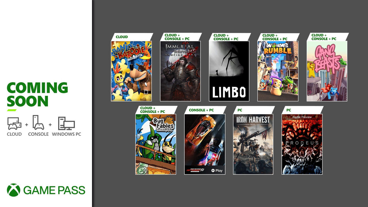 Microsoft snackar junis Game Pass-spel