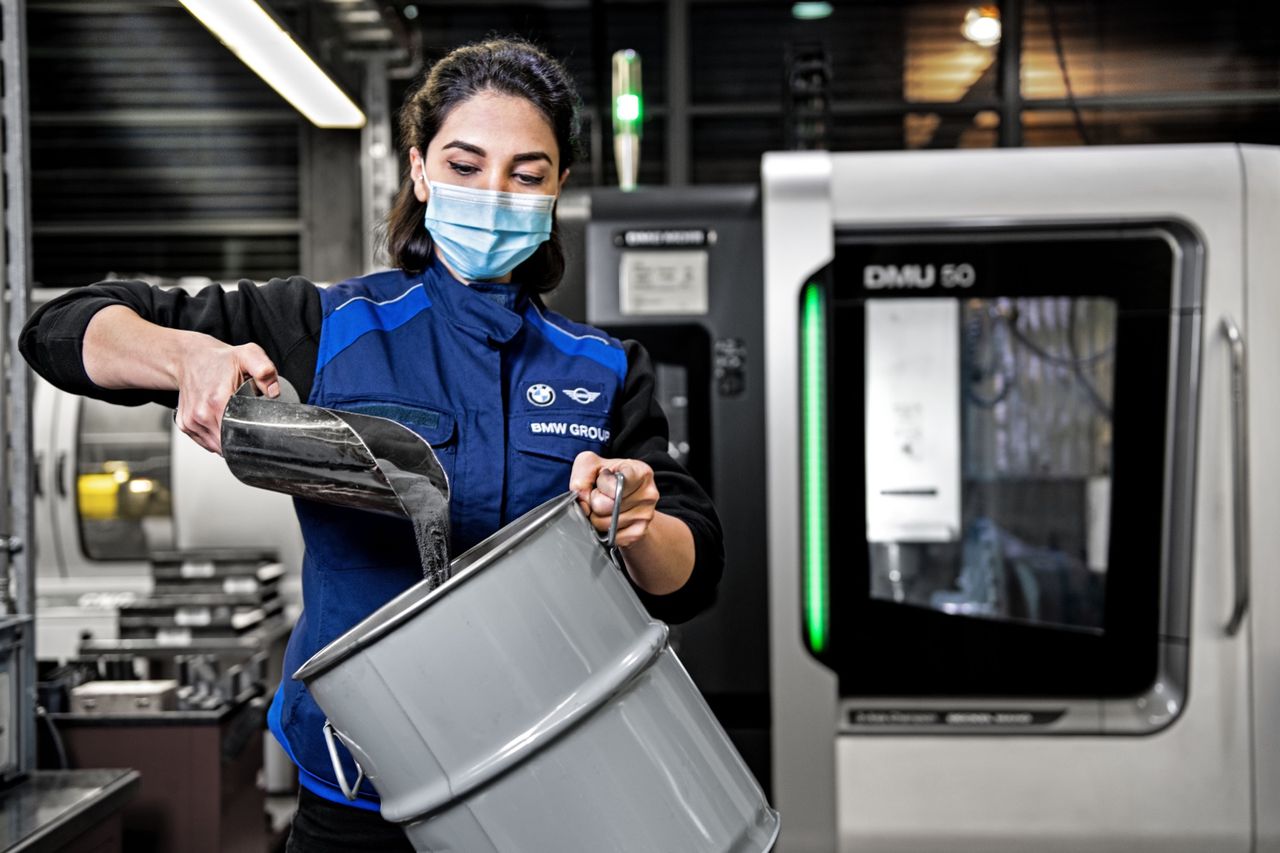 BMW börjar återvinna volfram