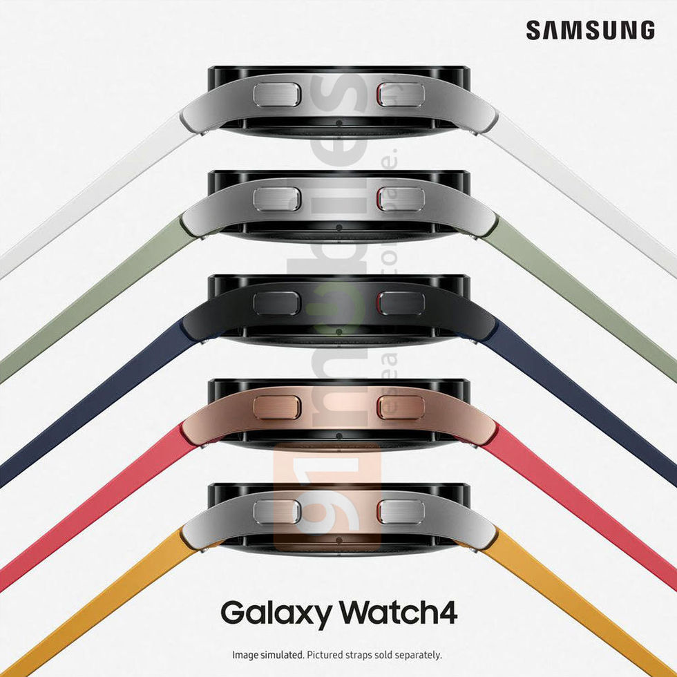Läckta bilder visar Samsung Galaxy Watch 4