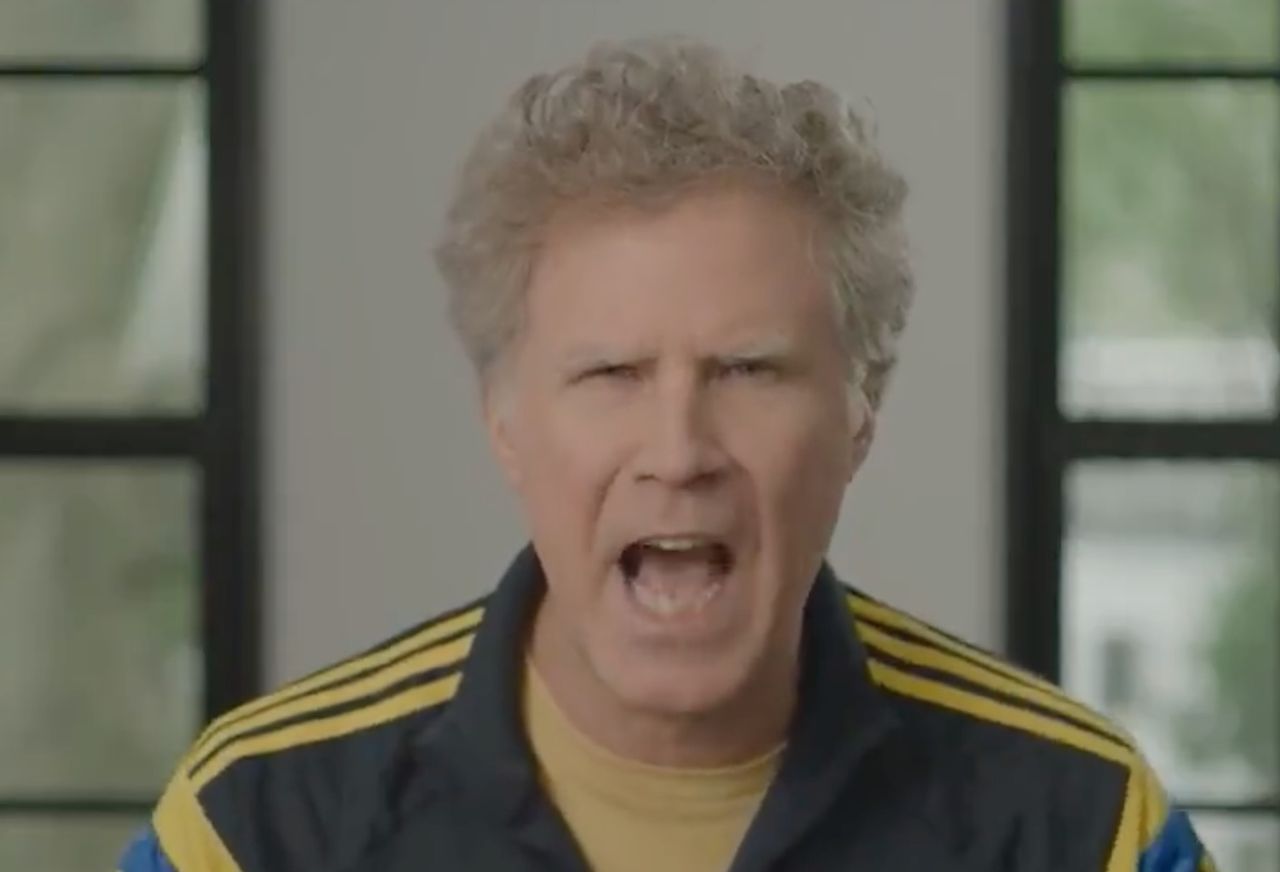 Will Ferrell peppar svenska herrlandslaget i fotboll