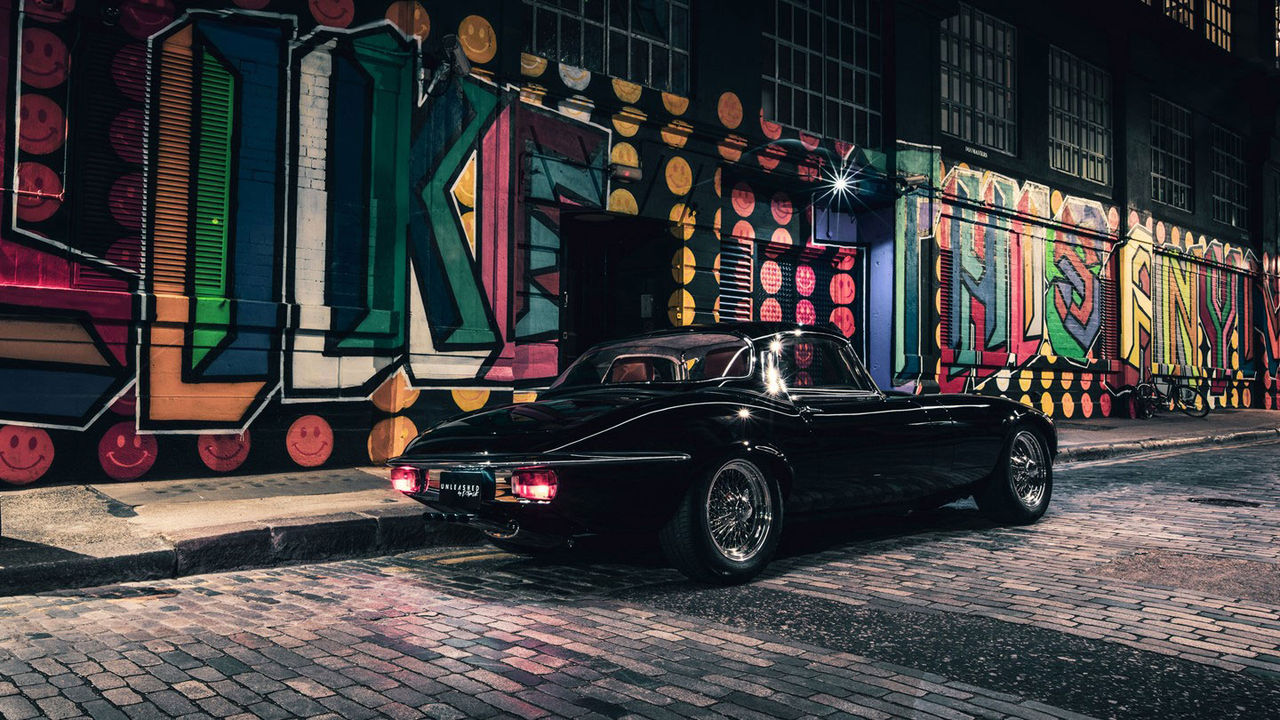 Jaguar E-type har moderniserats