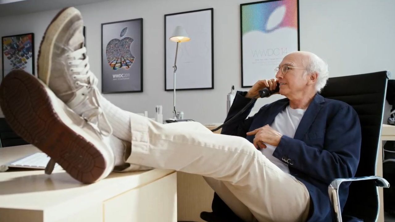 Larry David skulle varit med i WWDC-introfilm