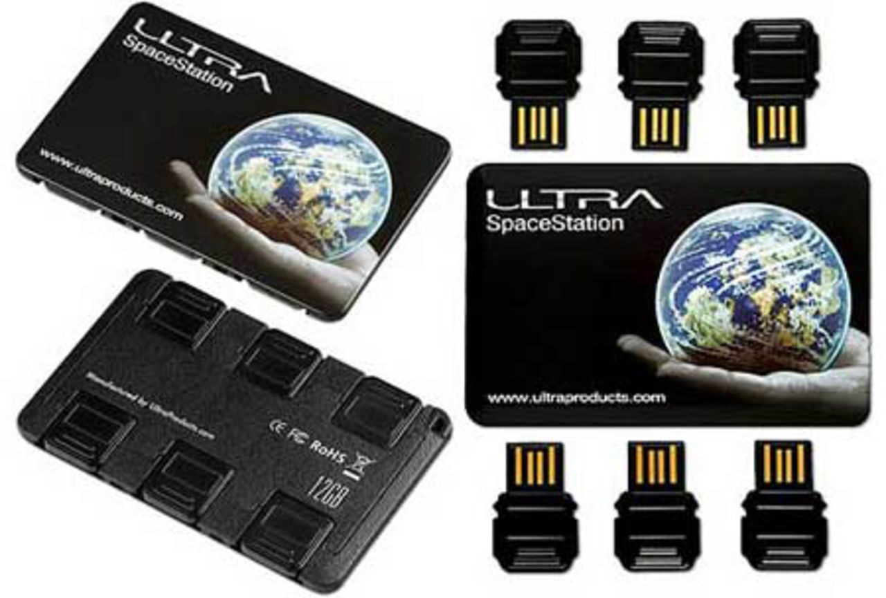 Ultra SpaceStation 6 - USB-minne x 6