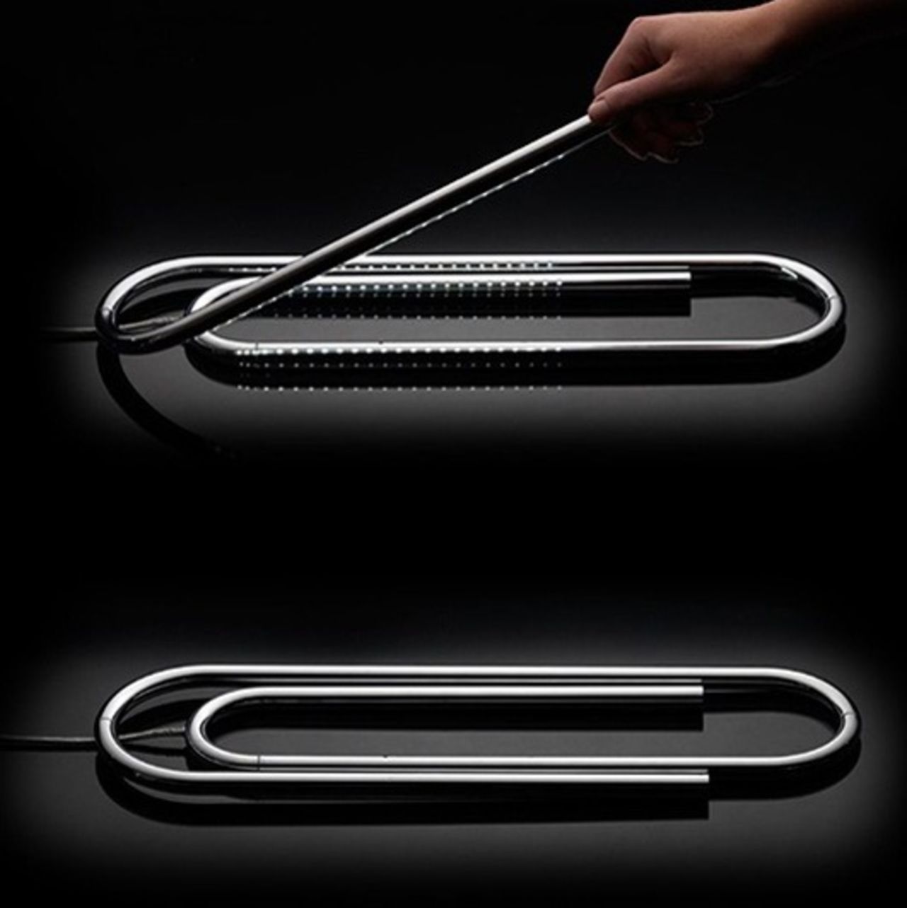 The Paperclip Lamp