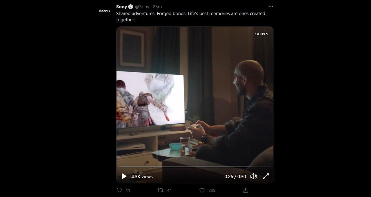 Sony drar tillbaka reklam med upp och nervänd PS5