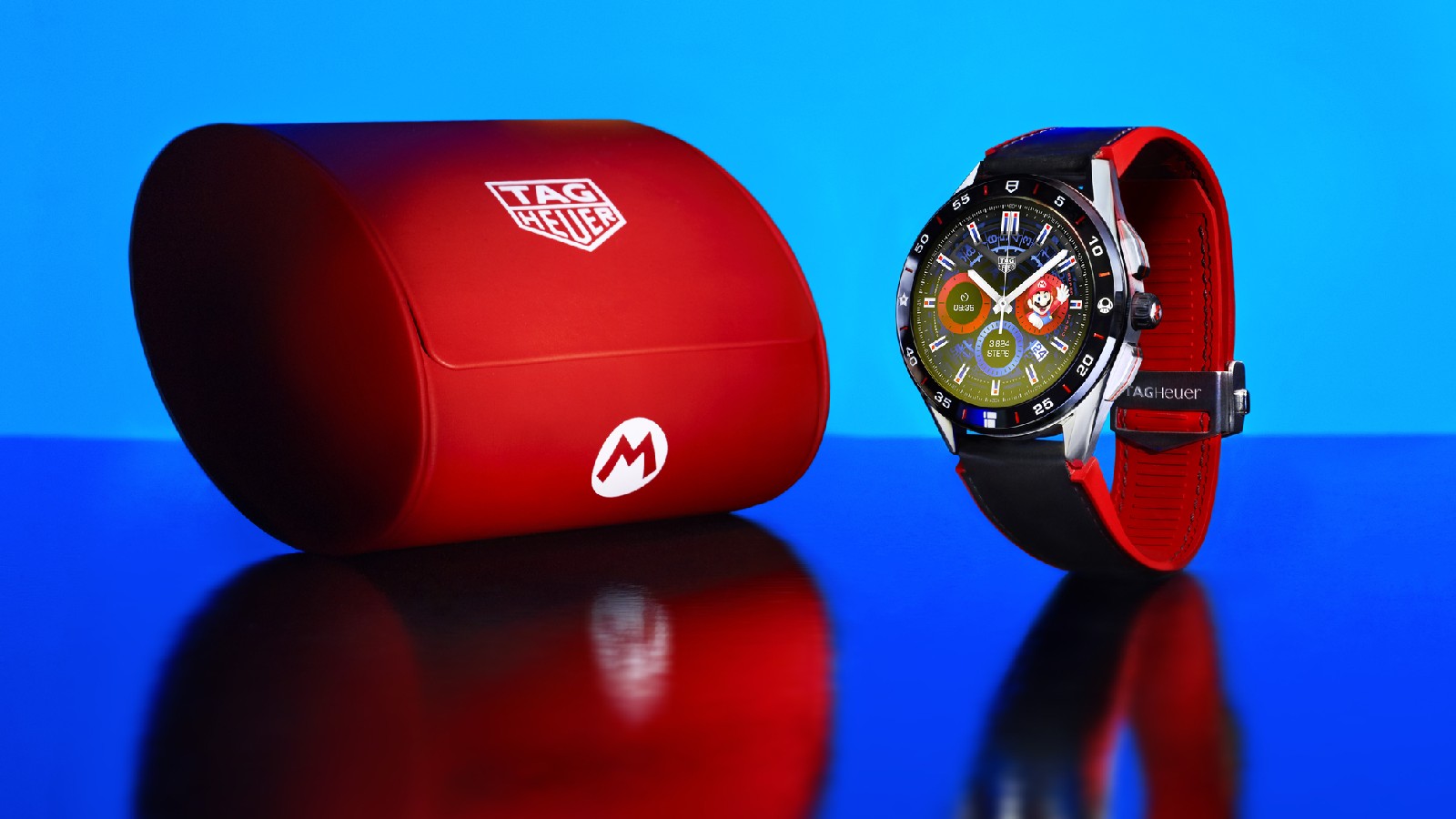 This is what Tag Heuer’s Super Mario watch looks like.  Starting to be sold in a limited edition on Thursday