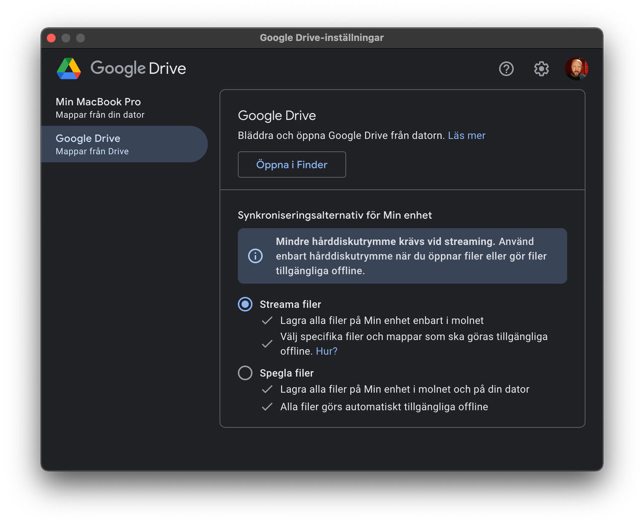 google drive desktop mac m1