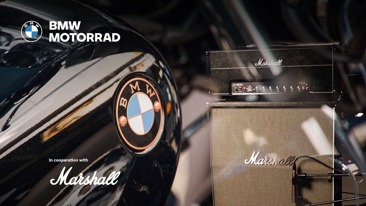 BMW Motorrad och Marshall ska jobba tillsammans