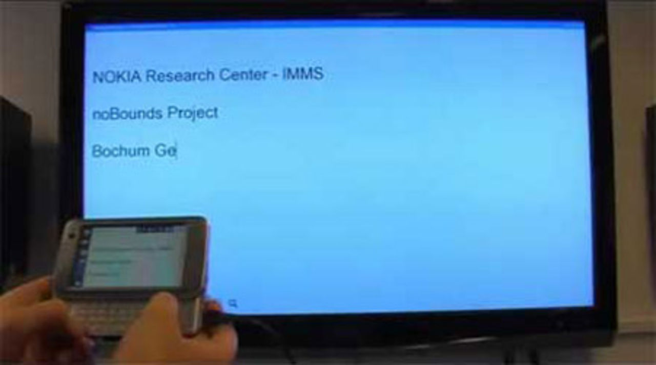 Nokia noBounds - HD-kvalitet via USB eller WLAN