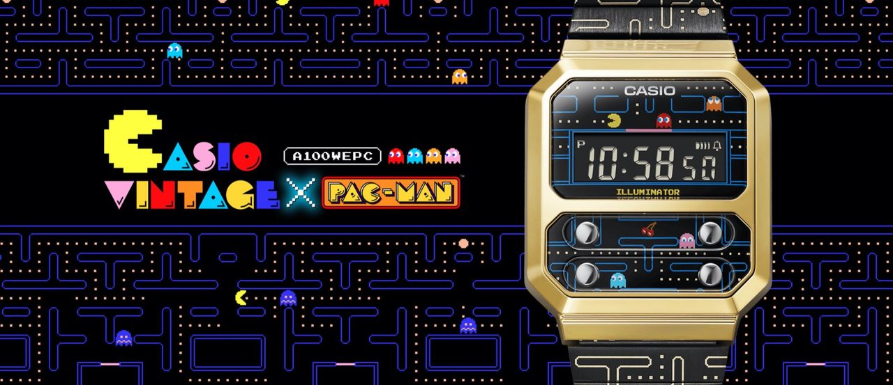Casio släpper Pac-man-klocka