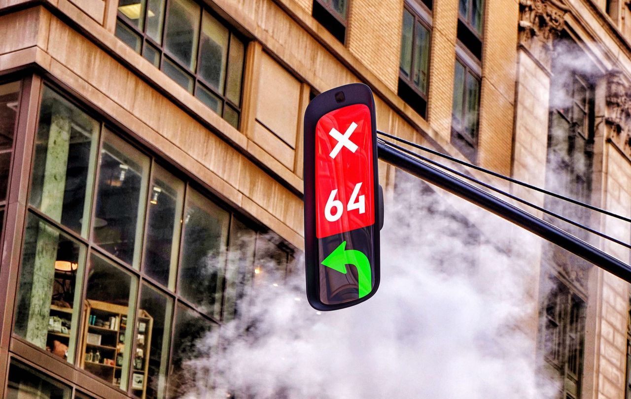 Koncept på ett smartare trafikljus