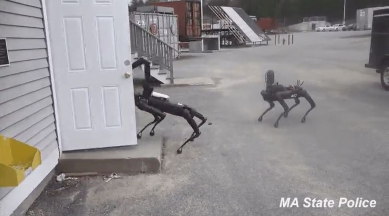 Amerikansk polis har börjat använda robothunden Spot