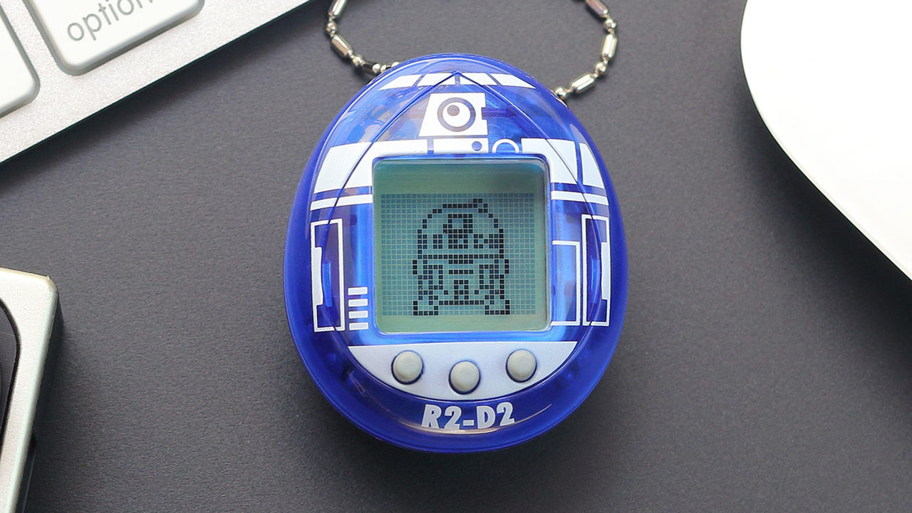 R2-D2 på ingång i Tamagotchi-form