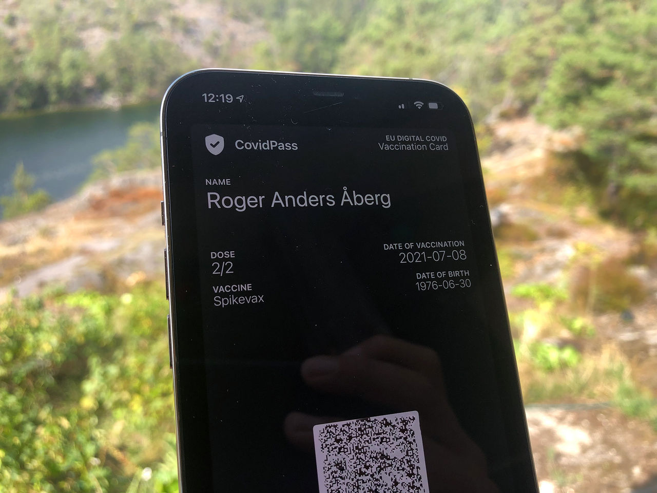 Få ditt covidpass i Wallet