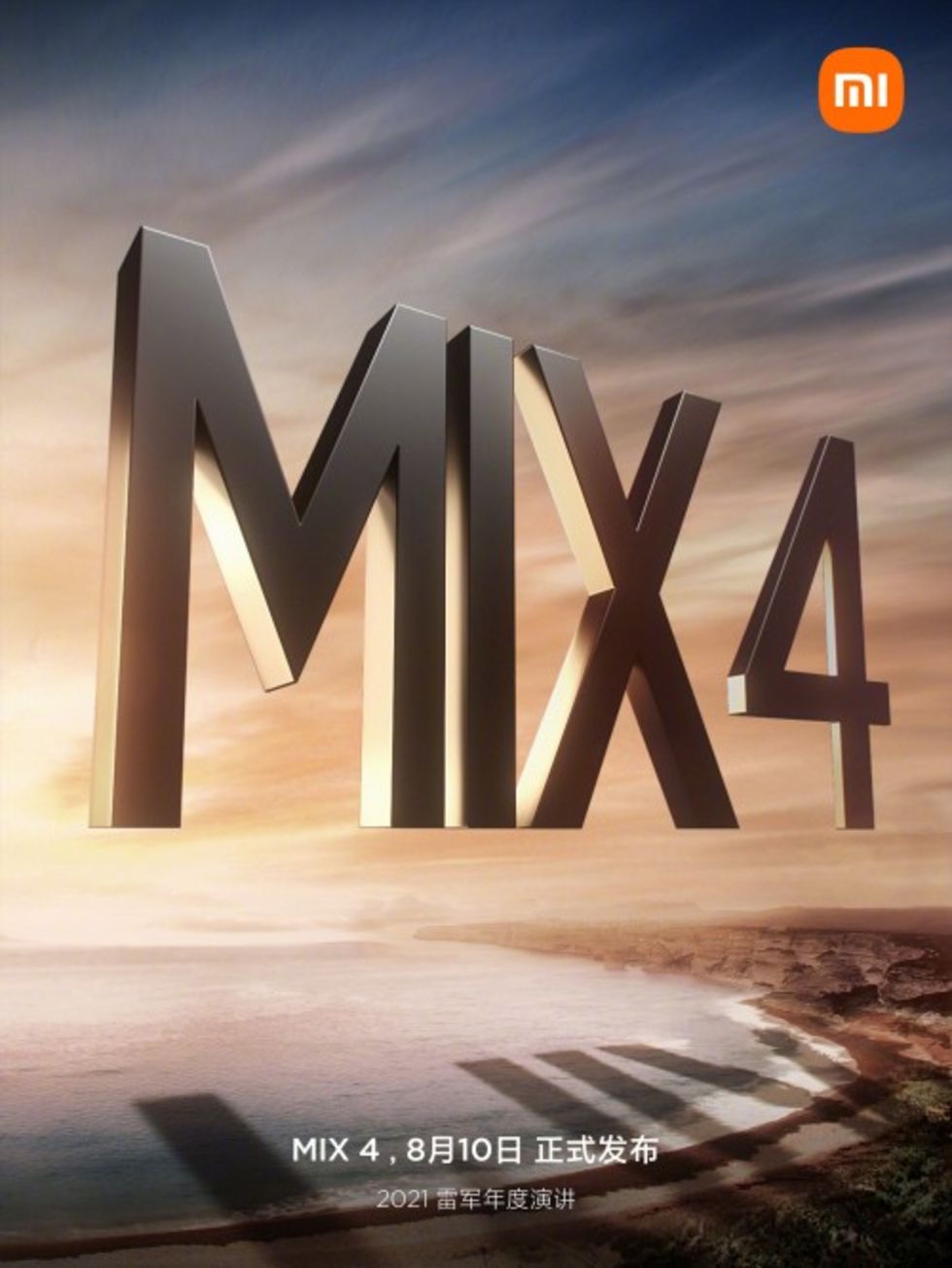 Xiaomi Mi Mix 4 presenteras 10 augusti