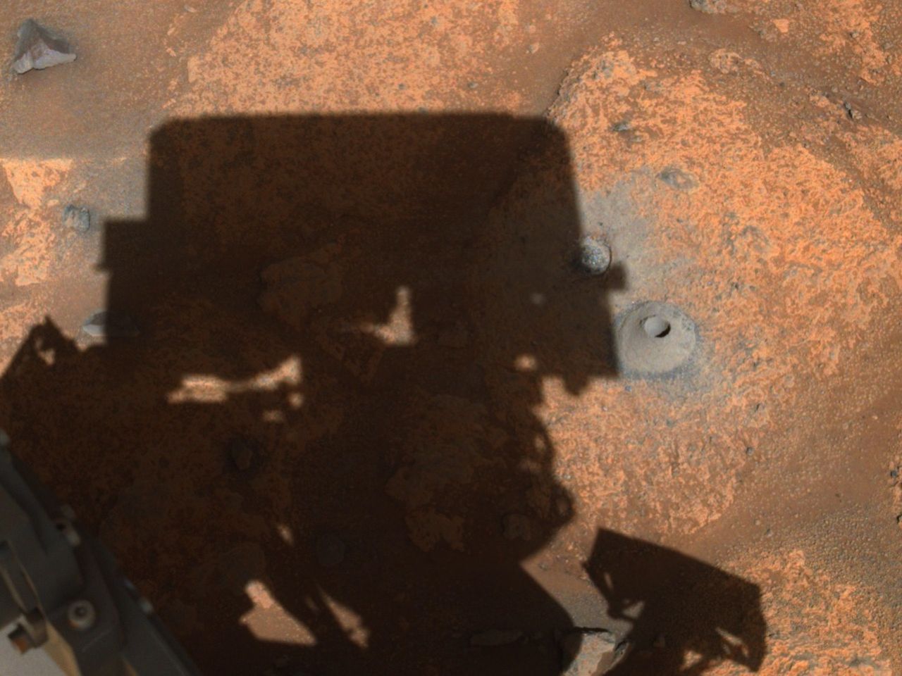 Perseverance första insamling av Mars-prover misslyckades