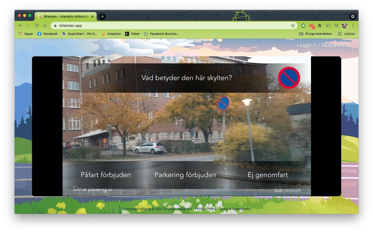 Ny tjänst erbjuder interaktiv körkortsteori