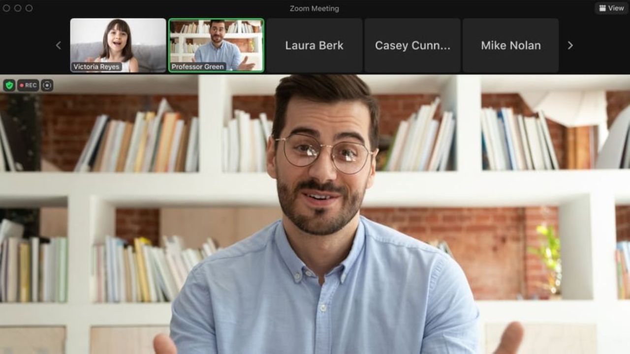 Zoom får läge där endast värden ser deltagares video
