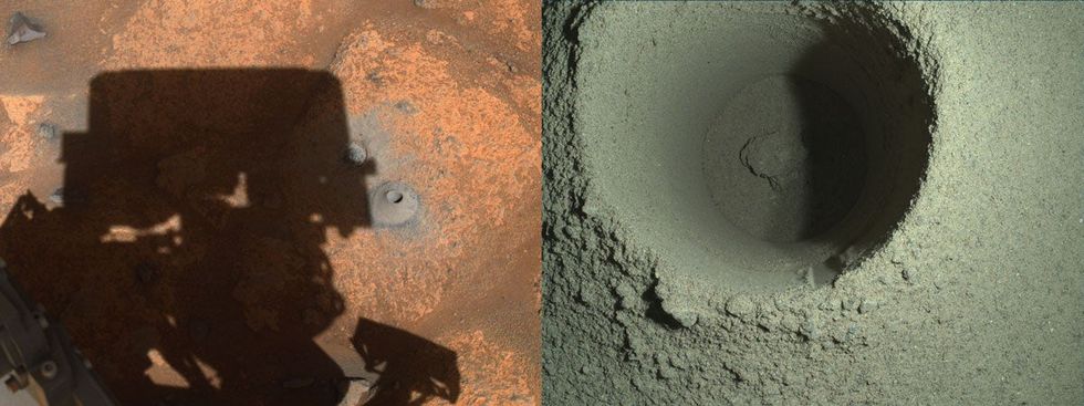 NASA tror sig veta varför Perseverance borrning misslyckades