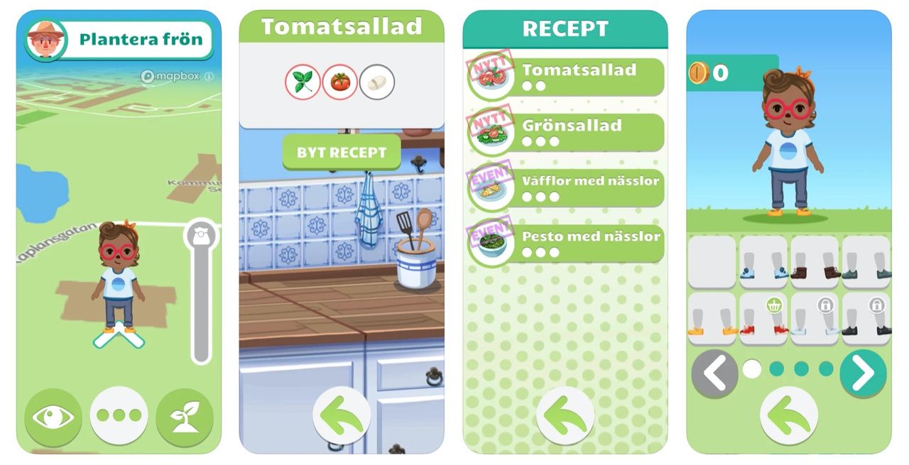Odla virtuella grönsaker med GoGlad