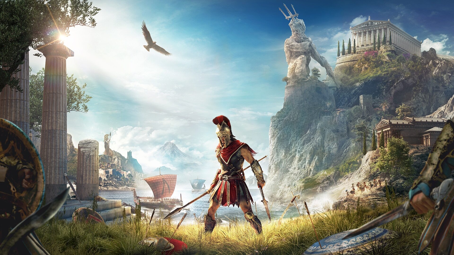 Assassins Creed Odyssey får next gen-patch 60 fps på PS5 och Xbox Series X/S