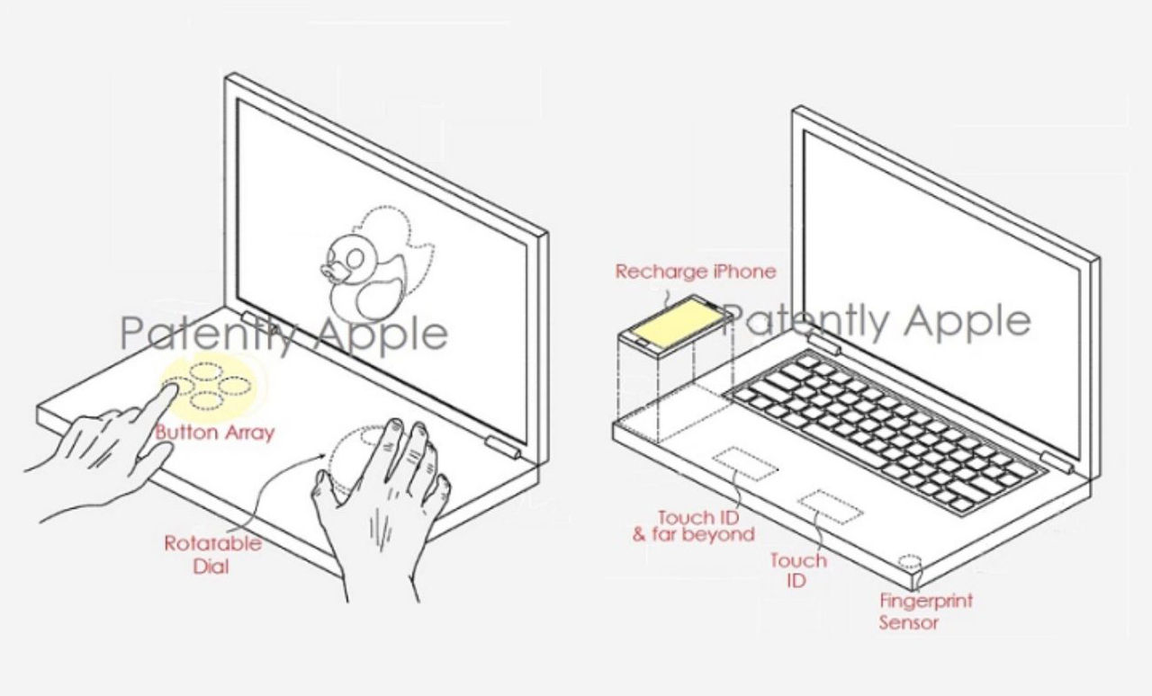 Apple får patent på laptop med dubbla skärmar