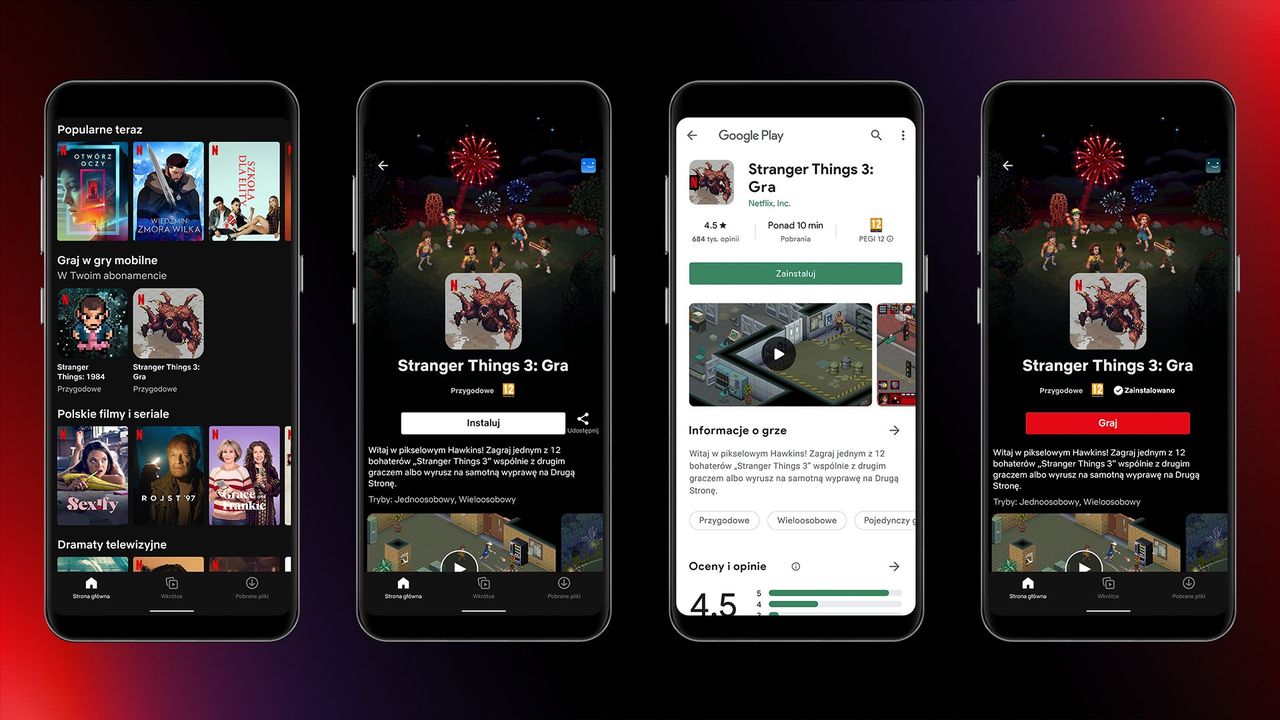 Netflix börjar testa spel i sin Android-app