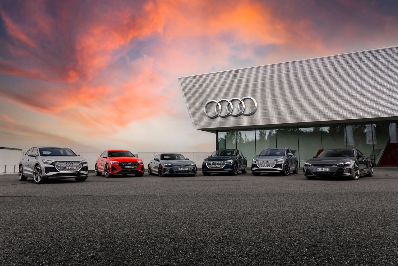 Audi snabbar på omställningen till elbilar
