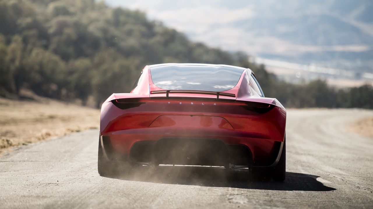 Nya Tesla Roadster borde skeppas 2023