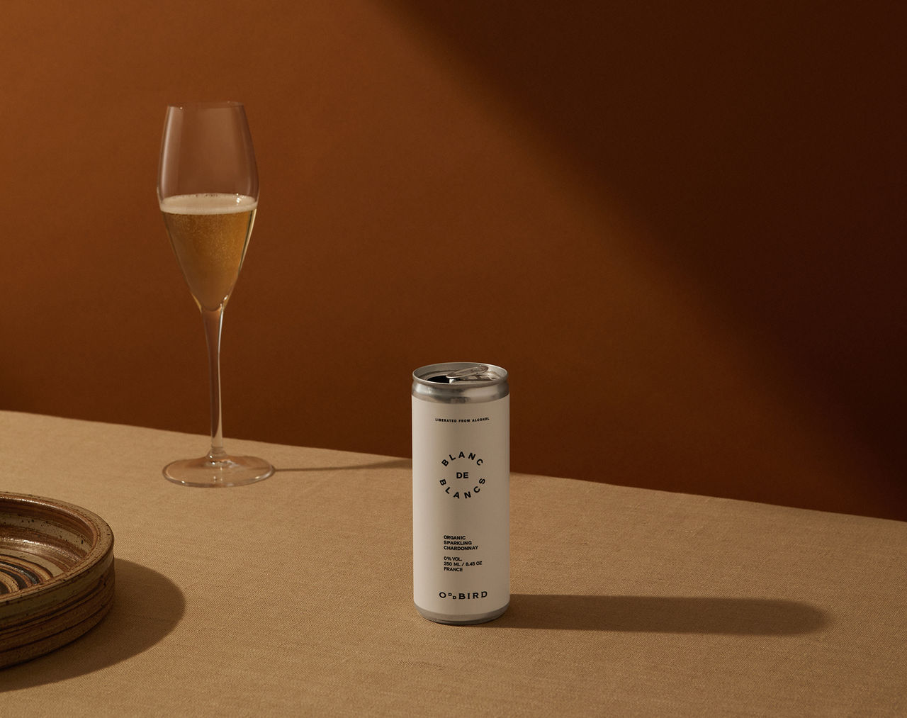 Alkoholfritt ekologiskt mousserande vin