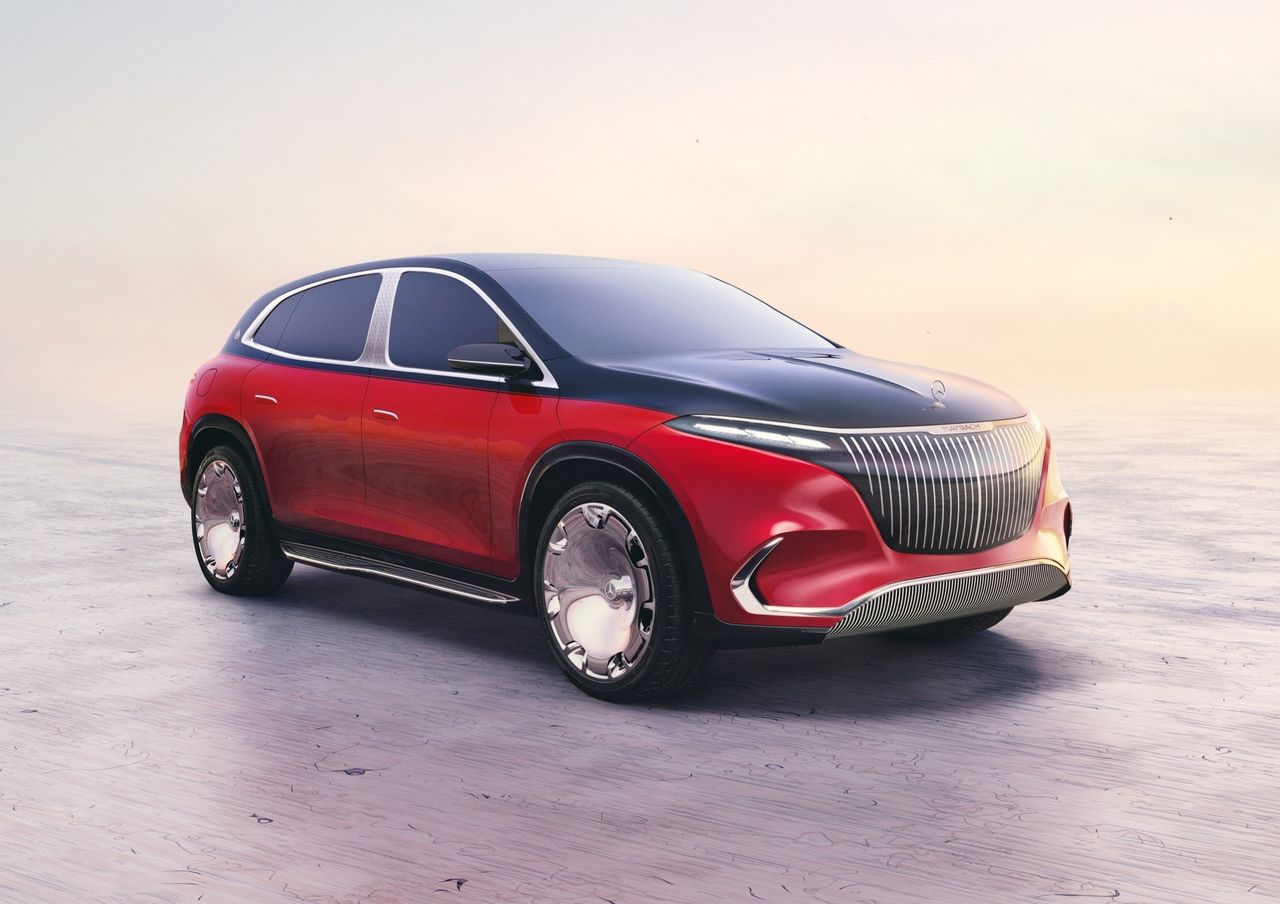 Überlyxigt eldrivet Maybach-koncept