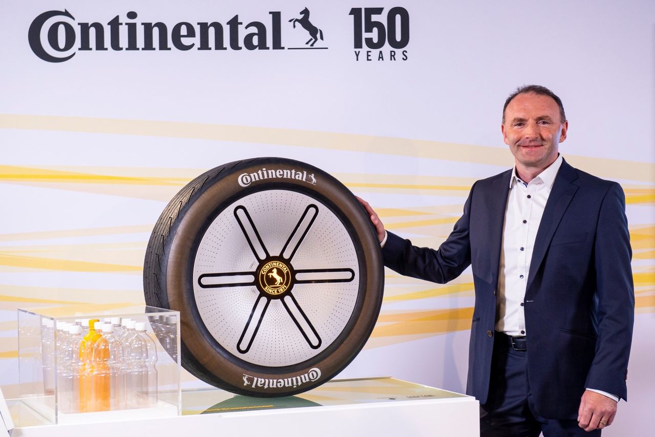 Continental gör däck av återvunna PET-flaskor