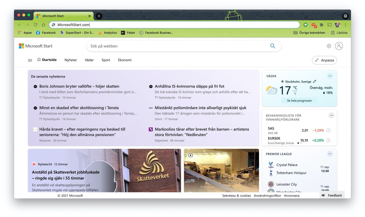 Microsoft lanserar Microsoft Start