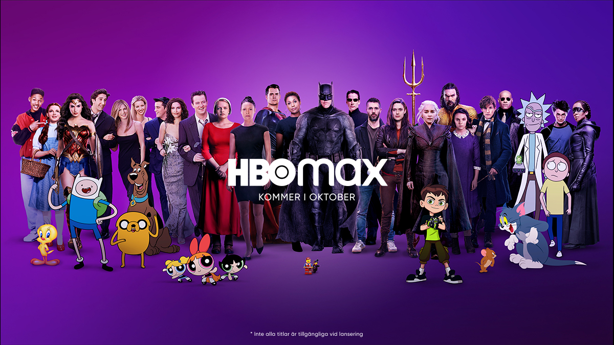 HBO Max släpps 26 oktober. Äntligen! | Feber / Internet