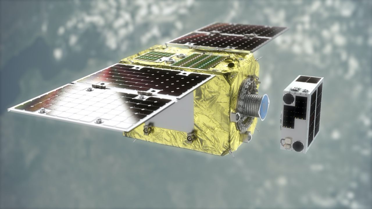 Astroscale har testat att fånga in en satellit i rymden