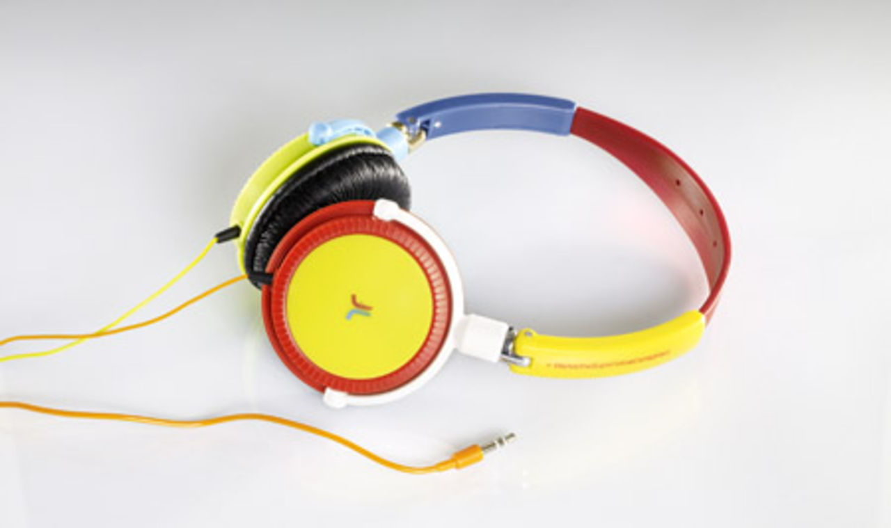 Färgglada hörlurar från WeSC