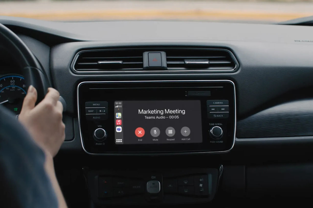 Microsoft Teams får stöd för Apple CarPlay