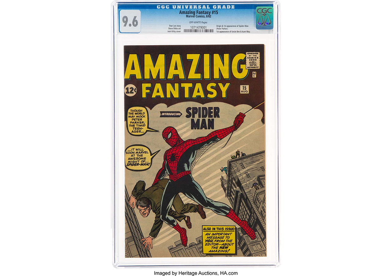 Amazing Fantasy med Spider-Man såld för 3,6 miljoner dollar