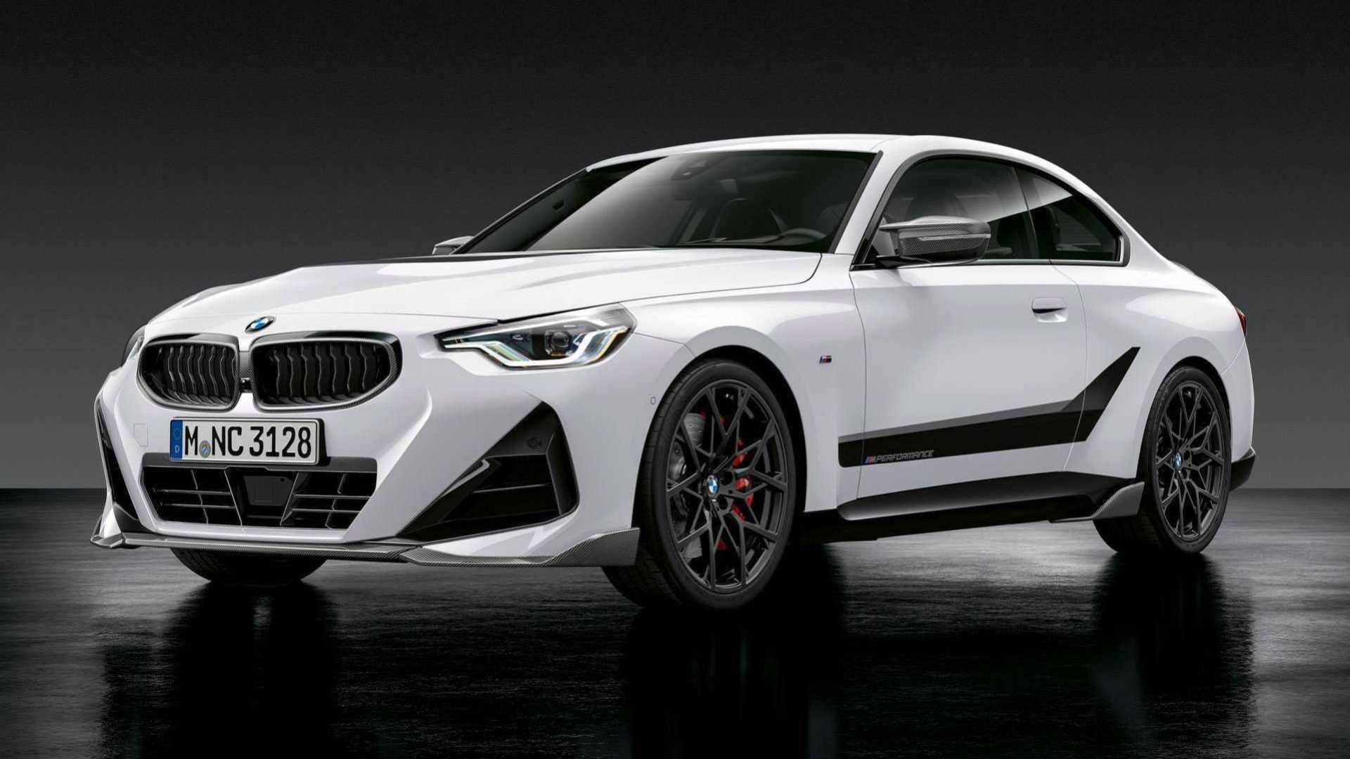 Nya BMW 2-serien full med M Performance-delar