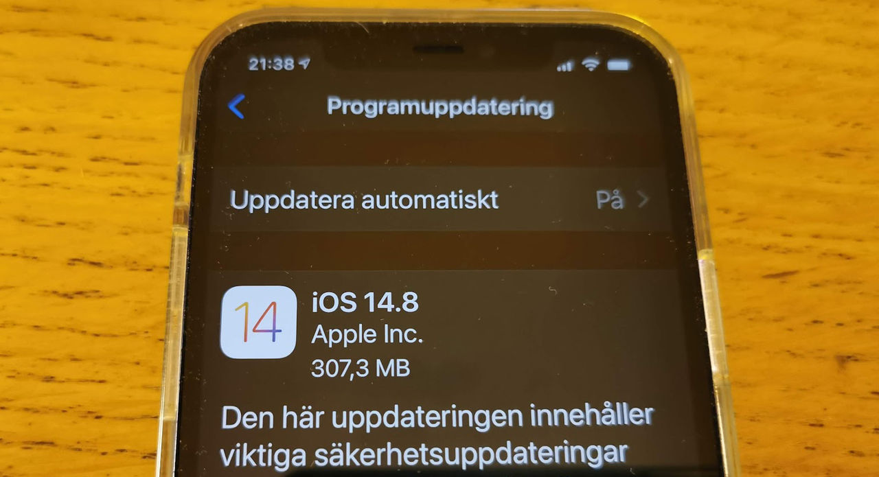 Apple släpper säkerhetsuppdatering till flera operativsystem