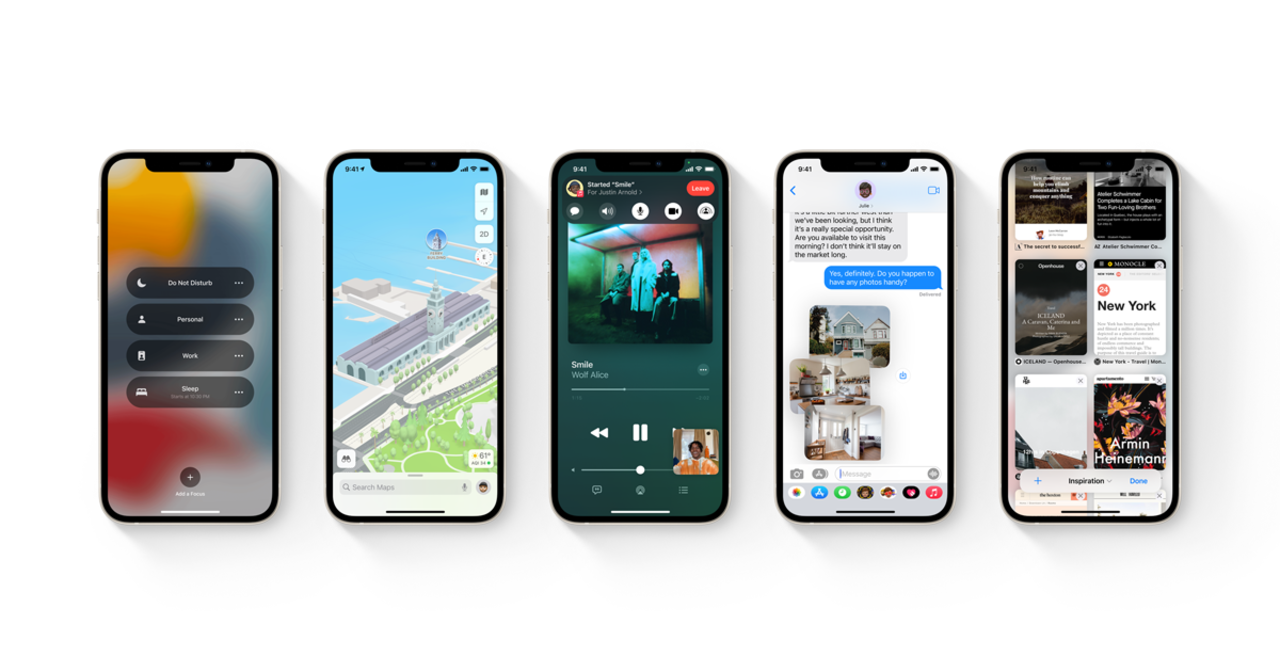 iOS och iPadOS 15 släpps 20 september