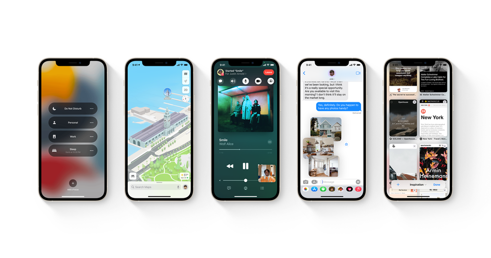 iOS och iPadOS 15 släpps 20 september