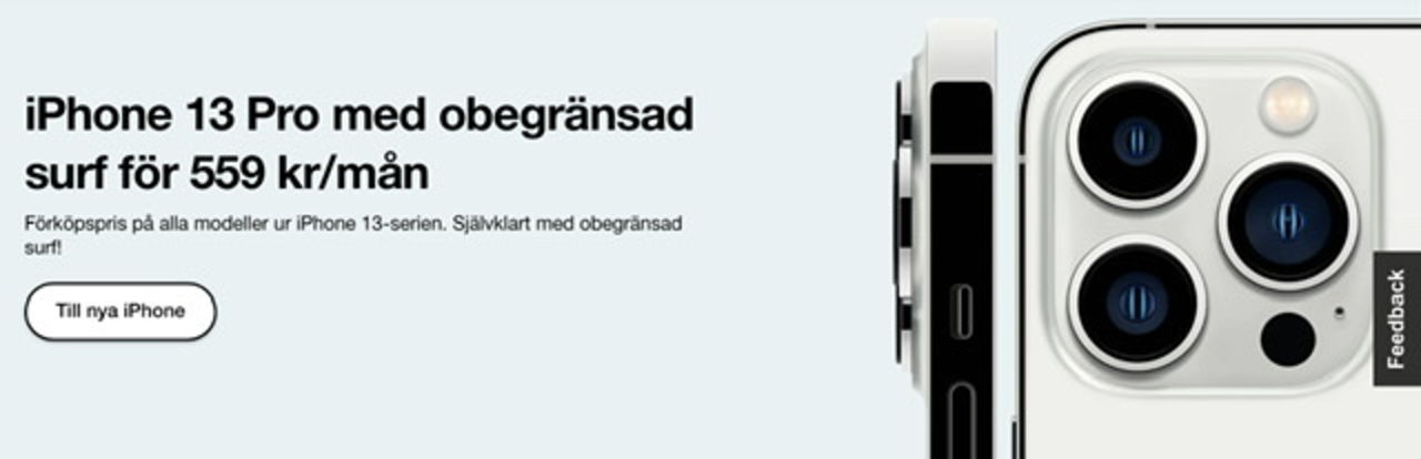 Det här är operatörernas iPhone 13-erbjudanden